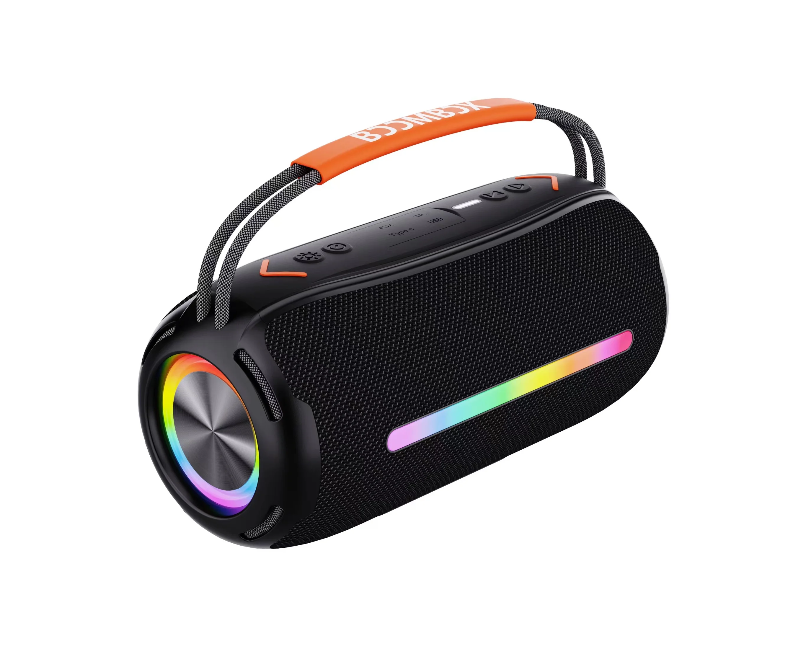 T9 Große Bluetooth Party Lautsprecher 80W Musik-Box Bass Sound RGB LED  12000mAh✓