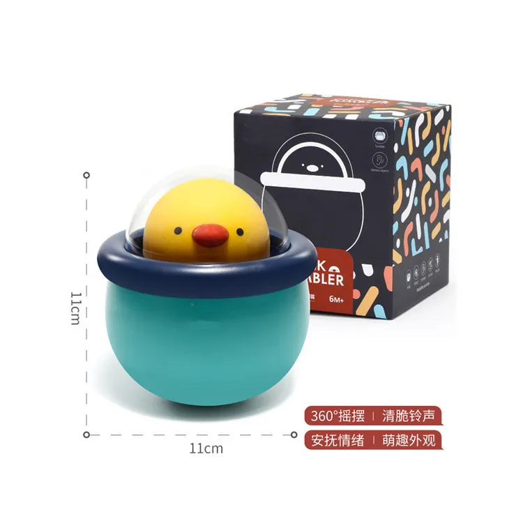 Забавная детская игрушка-погремушка с музыкой