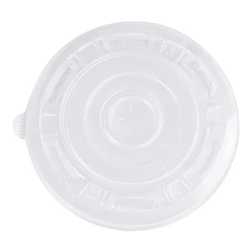 Disposable bowl Round 120pp fast food takeaway eco-friendly bowl thickened transparent plastic cover