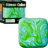 Cubo de Hielo Ondulado Copo de Nieve 5CM Verde