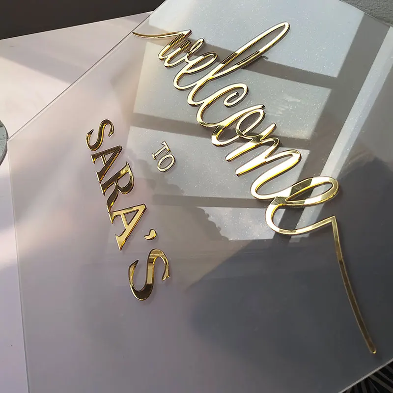 Mirror Acrylic Invitations Wedding Welcome Sign White Background Acrylic Board  Welcome Sign For Wedding Entrance - Buy Mirror Acrylic Invitations,Acrylic  Wedding Sign,Wedding Welcome Sign Product on 