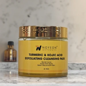 Glowing Skin Products Private Label Natural Skin Care Products Turmeric Kojic Acid Cleansing Pads with High Quality