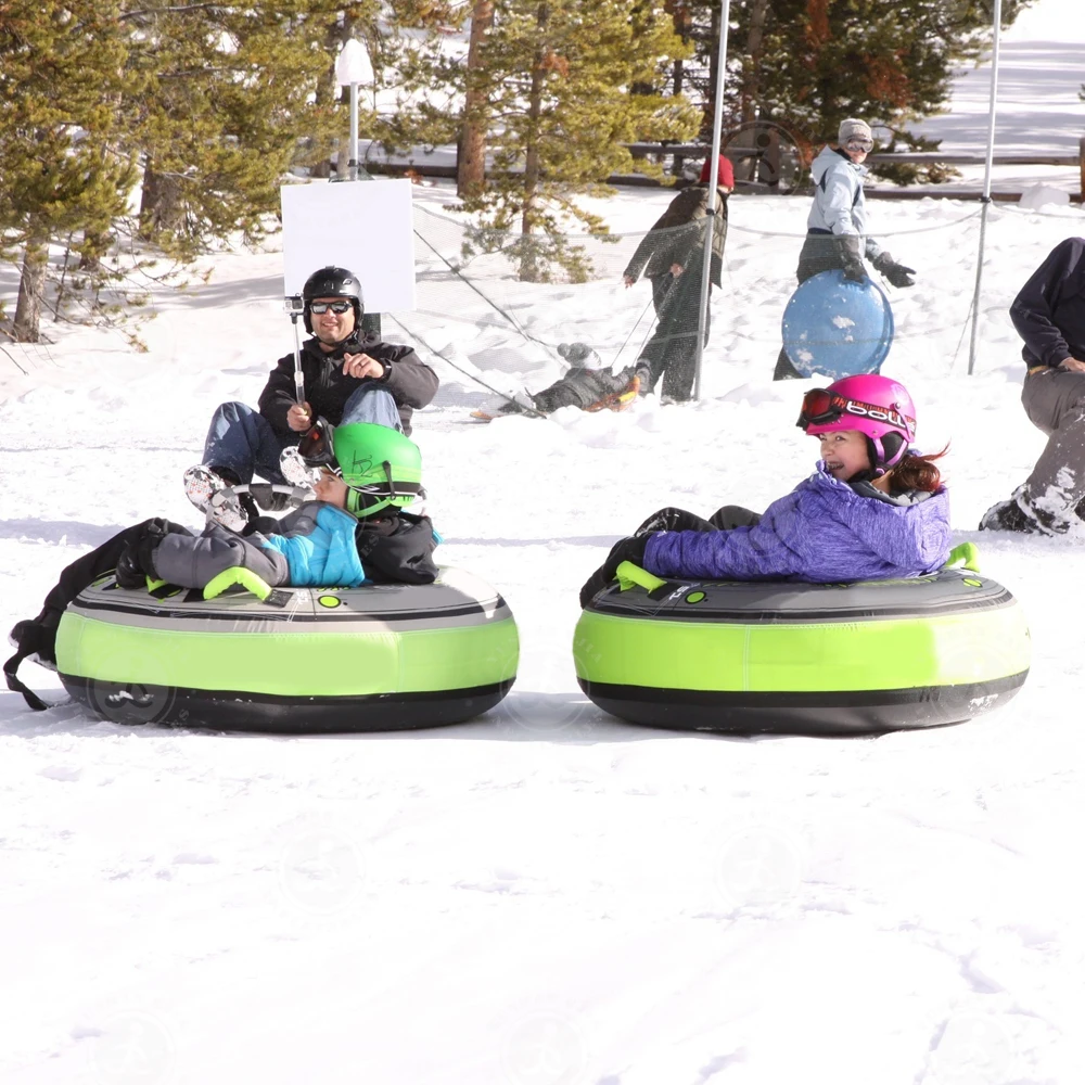 Snow Tube for Sledding Heavy Duty - Snow Sled for Kids and... Snow Tube for Sledding Heavy Duty - Snow Sled for Kids and...