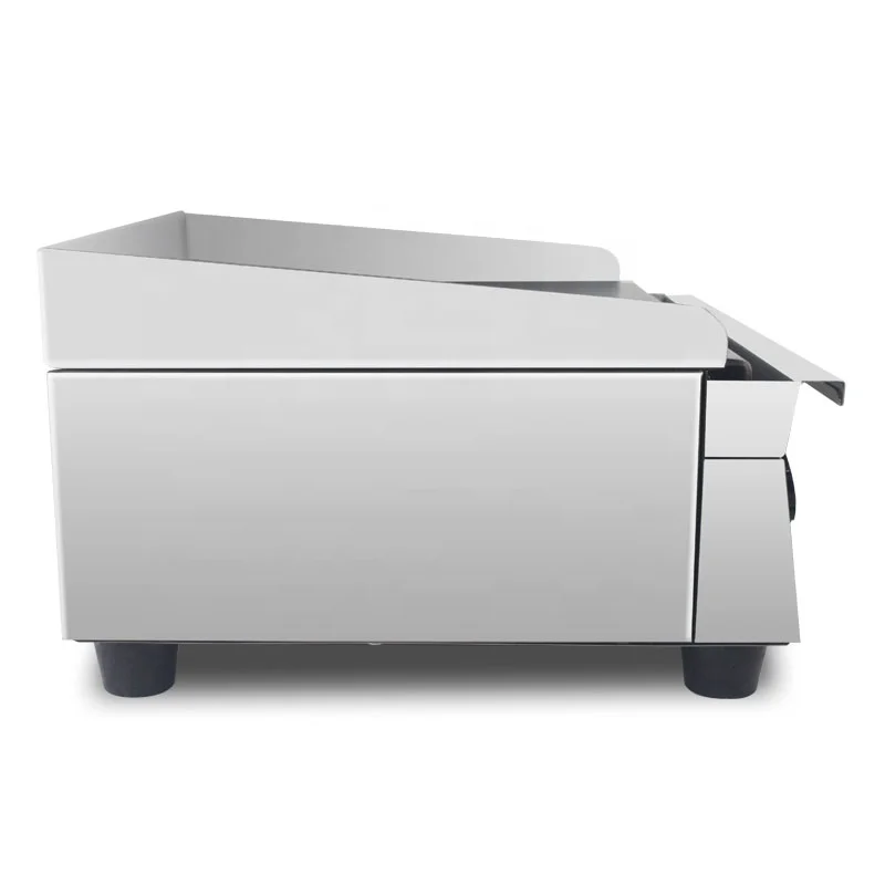 Плоская пластина из нержавеющей стали Легкая очистка барбекю электрический гриль