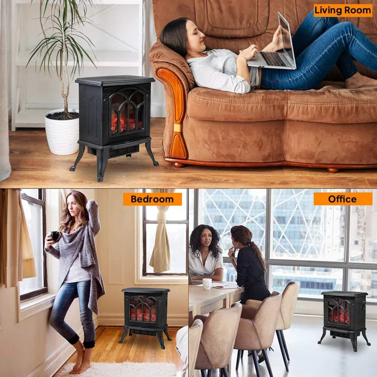 Electric Fireplace, Portable, 3D - detail 16
