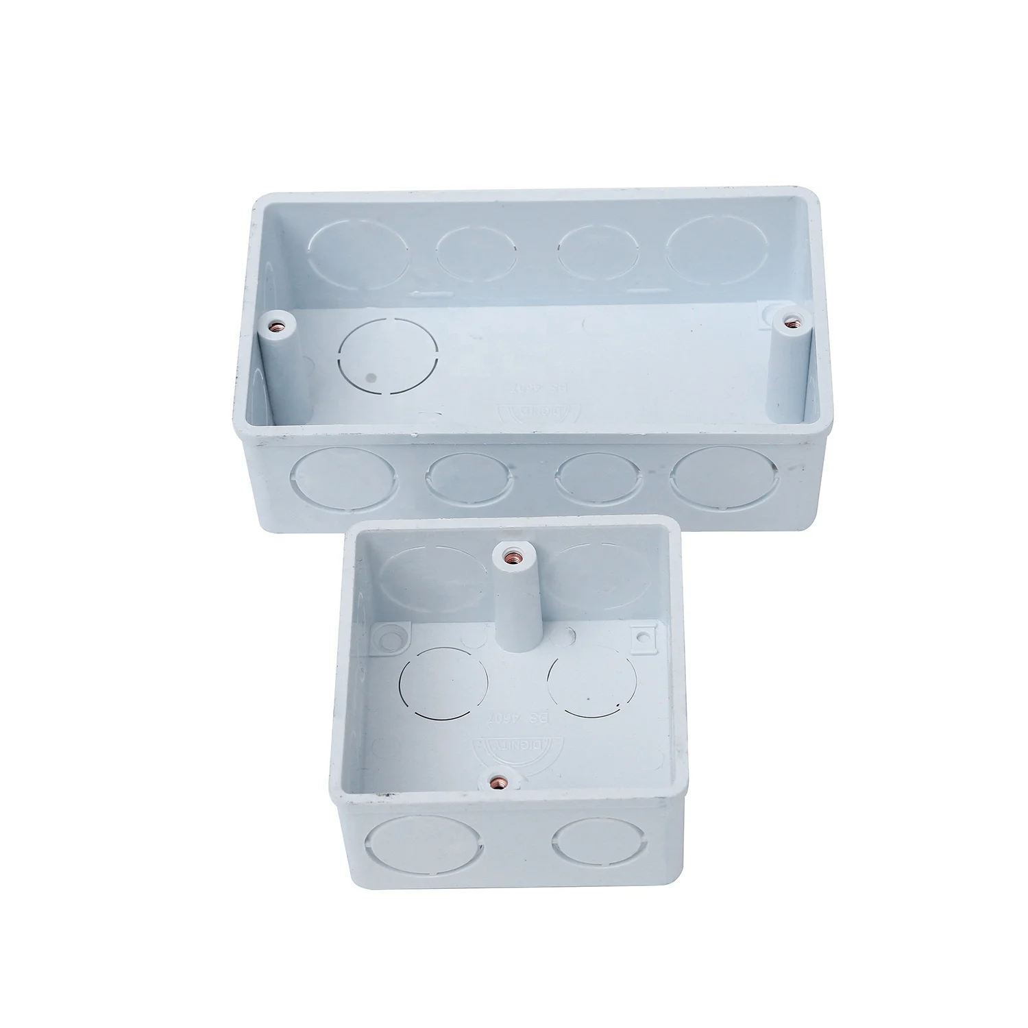 Various PVC Conduit Knockout  Boxes Electric Moulded Boxes 3x3 3x6