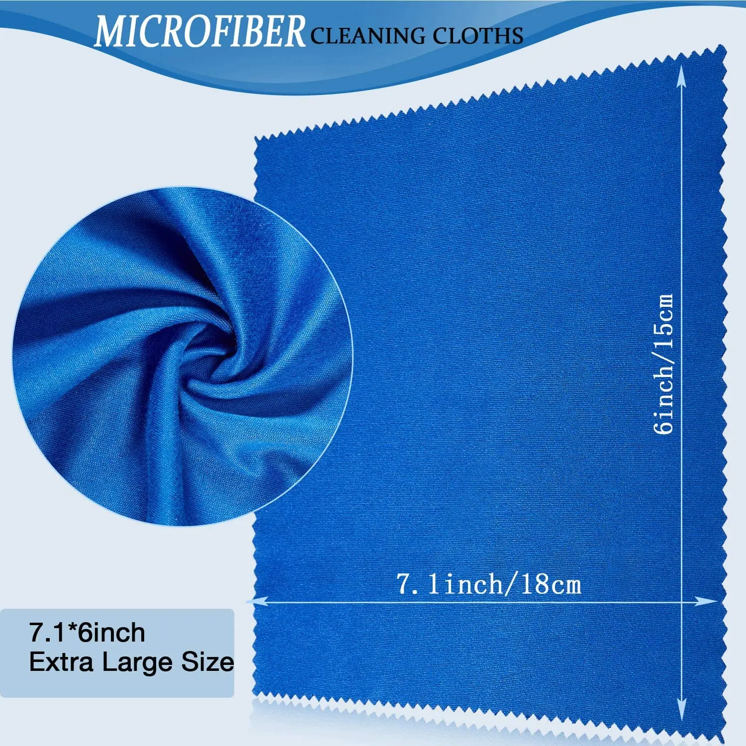 Sunglasses Glasses Optical Lens Cleaning Cloth Ultra Fine Microfiber Cloths for Glass Micro Fiber Microfiber 15*18cm or Custom details