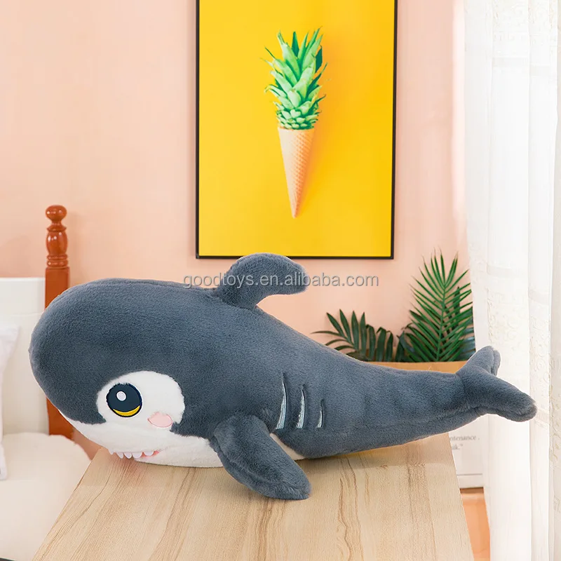 Big Eyes Cute Cartoon Plushies Peluche Ocean Sea Animal Stuffed Pillow ...