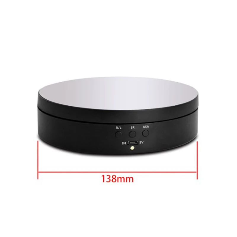 Tiardey Espositore in Cristallo Base Colorata con luci a LED, Base Rotonda Multicolore illuminata in Legno per Cristallo Resina Art