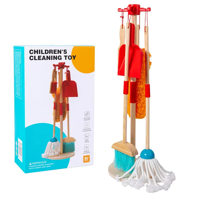 Mop Target Kids Broom Let's Play House Dust Sweep Mop Set 2025