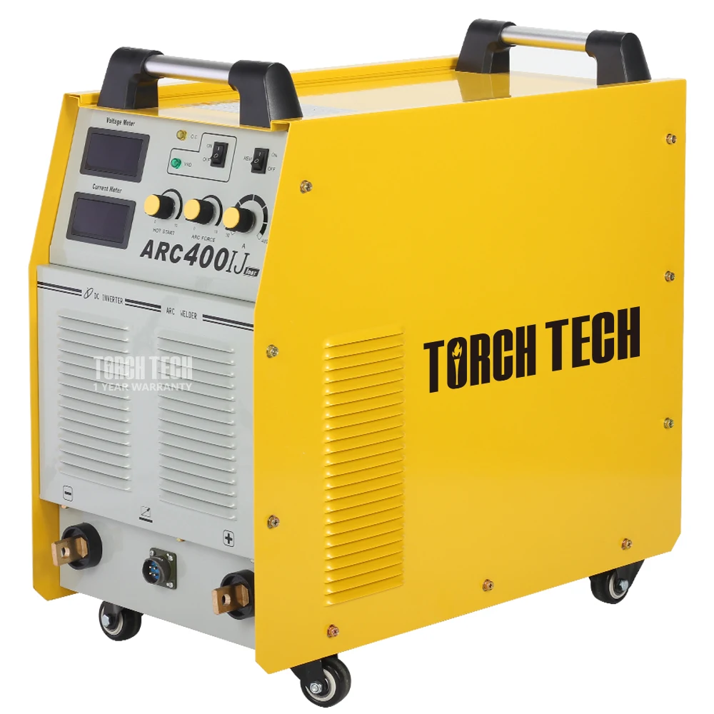 (Actual Current up to 400Amp) ARC400IJ 3 Phase 415 V Mma Inverter Arc 400 Amp Heavy Duty Industrial Welding Machine