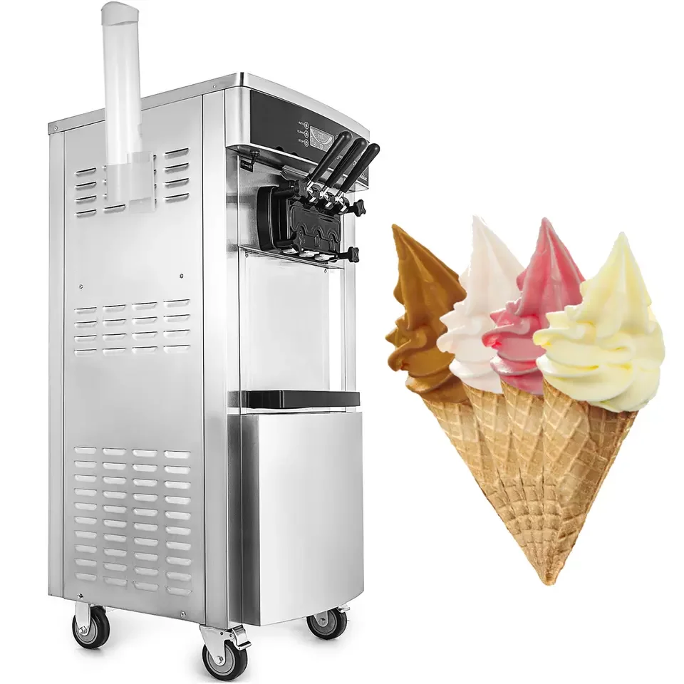 Professional Ice Cream Cone Making Machine Automatic Ice Cream Machine  Ice Cream Making Machine
