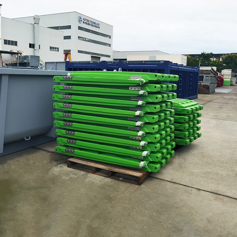 Front Load Dumpster Plastic Lids for Waste Treatment Machinery