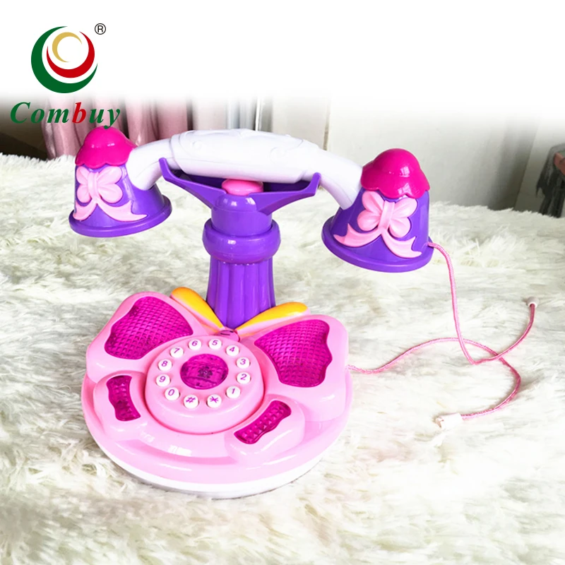 Mothinessto Téléphone mobile de voiture de bébé Jouet de Téléphone Portable  Mignon Enfants 16 Fonctions jeux Rose