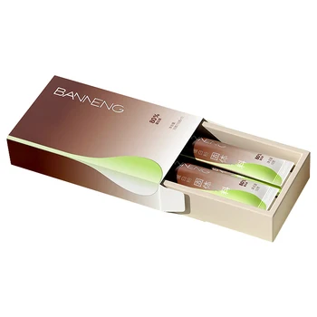 Solid beverage packaging carton custom silver cardboard drawer box custom recyclable material