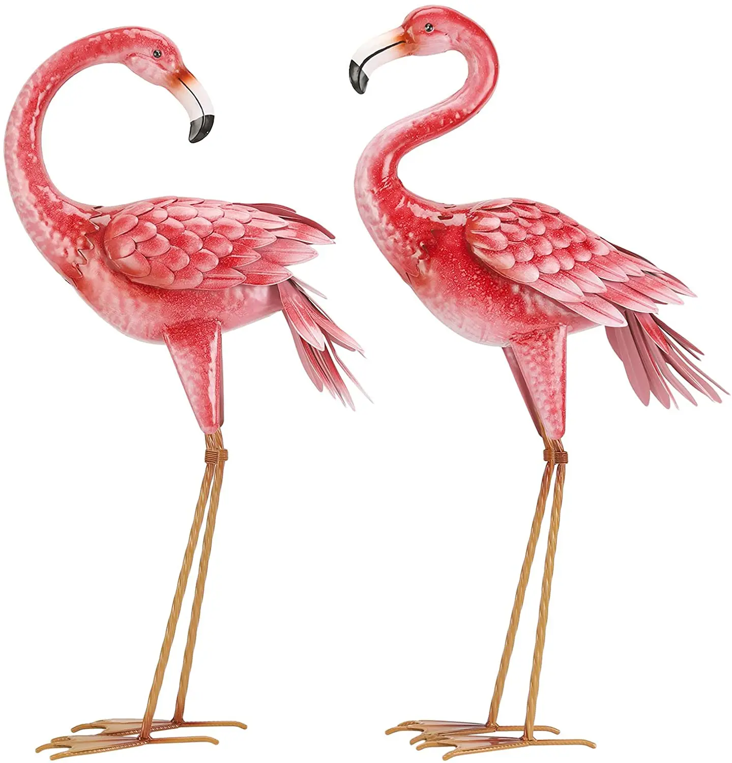 Lot De 50 Mini Flamants Roses En Résine – Lumineux Dans Le Noir – Pour Gâteaux, Aquarium, Maison De Poupée, Paysage Miniature