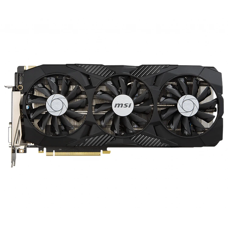 MSI NVIDIA GeForce GTX 1070 ARMOR DUKE Founders Edition 8G Used Gaming Graphics Card with 8GB GDDR5X Memory 1050ti 1050 1080