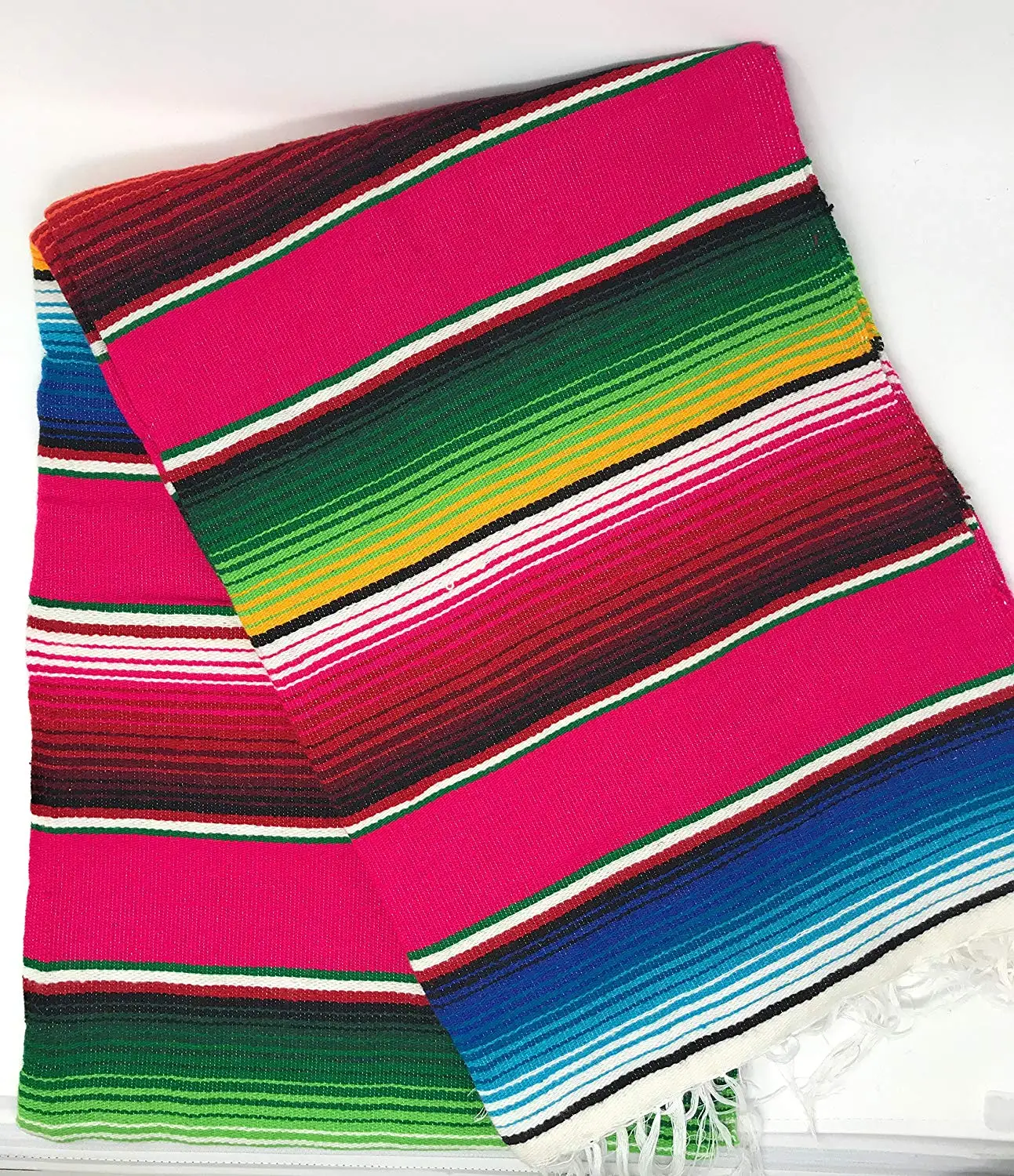 Sample Available Wholesale Beach Blanket Cheap Custom Print Flag in Bulk Falsa Yoga Mexican Blanket