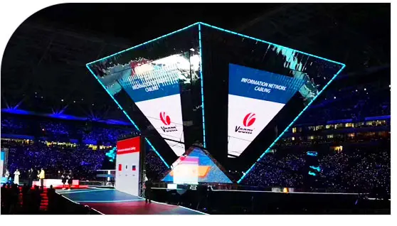 Vcom 19 Inch Data Center Server Rack 22u On Wheels Floor Standing ...