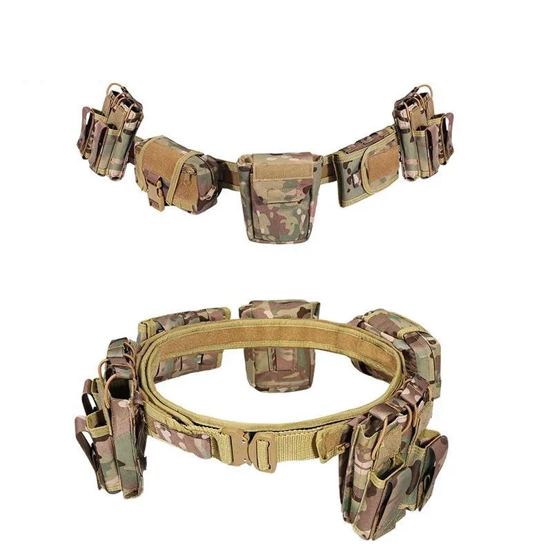 Wholesale Premium Hunting Belt Outdoor Multifunctional Climbing Storage Bag Hunting Pouch Belt Pocket Bag Tactic Waist Belt