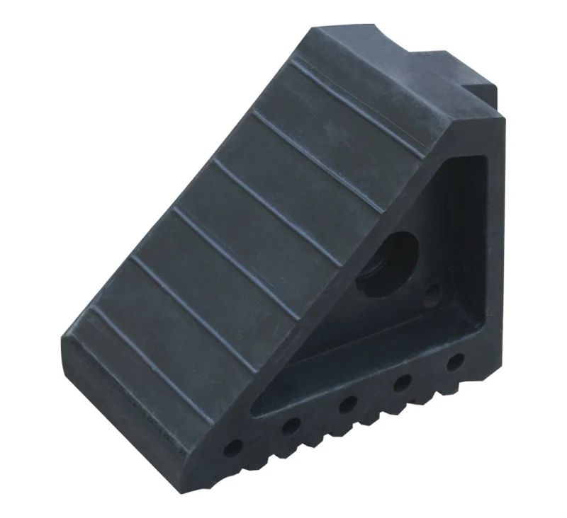 Pu Foam Wheel Wedge Safety Urethane Chocks Rv Urethane Wheel Chock Car Stopper Non Slip supplier