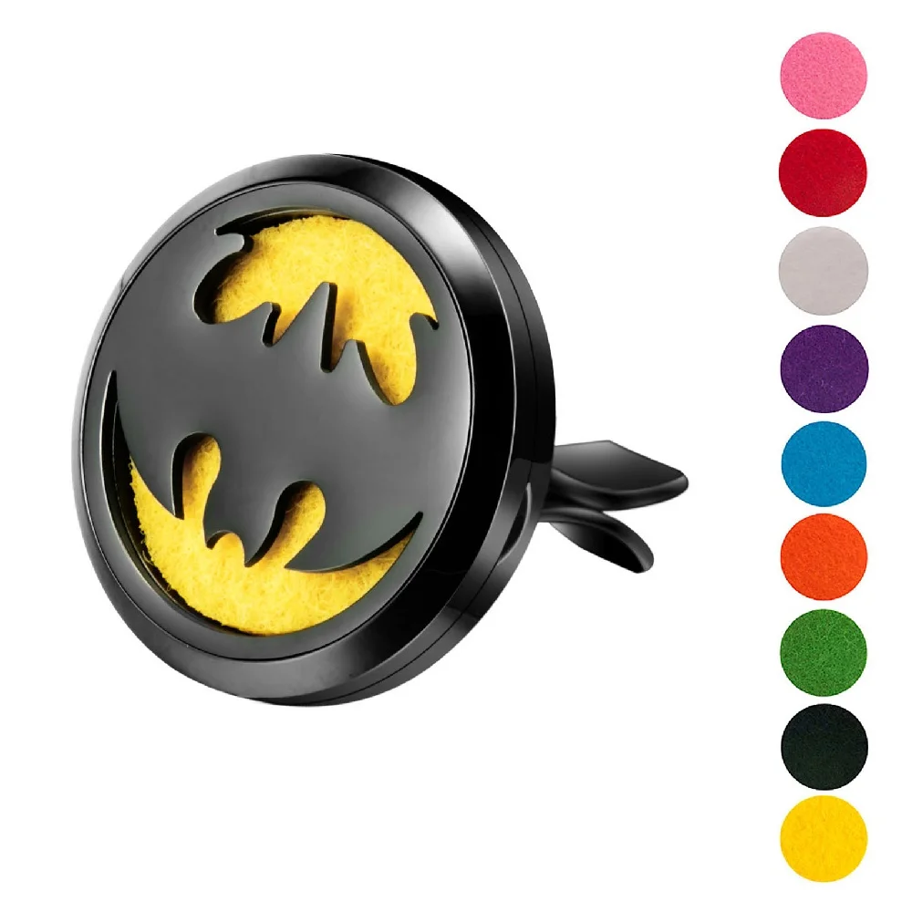 Оптовая продажа, различные стили, автомобильный кулон-диффузор для очистки воздуха с зажимом для вентиляционного отверстия