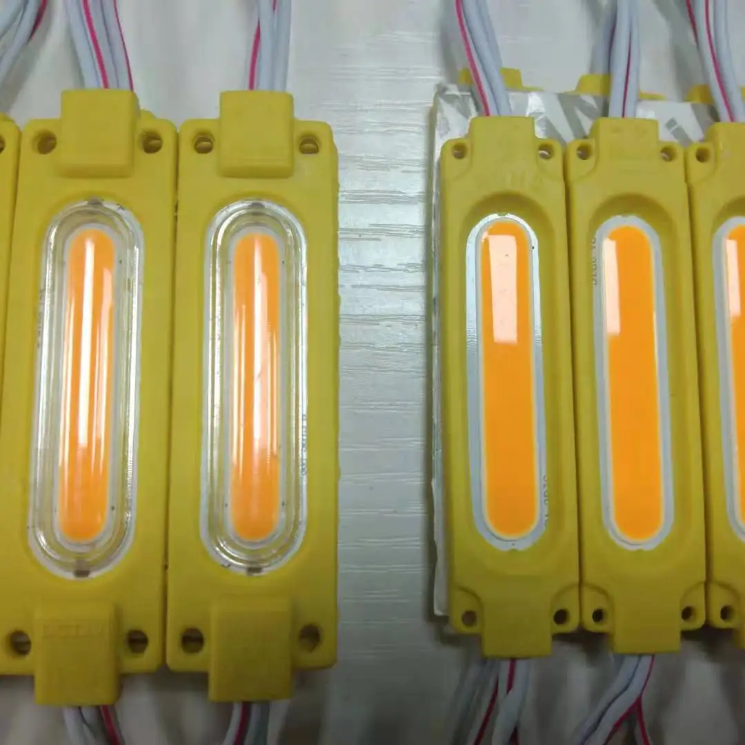 DC12V 2W LED Module Injection COB with Lens Waterproof LED Light Modules for Sign Channel Letter IP65 Aluminum PCB