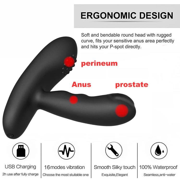 Best Wireless Prostate Men Vibrator With Remote Control Adult Toys Anal Plug Masturbation Sex Toys for Man Couple