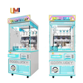 Claw Machine Plush Toys Vending Machine with Coin Operated High Quality Metal Tempered Glass Material Doll Prize Machine