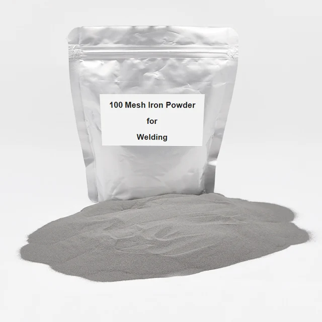 60mesh 100mesh Reduced Iron Powder Welding Processing Service Product From Powder Metallurgy Raw Materials