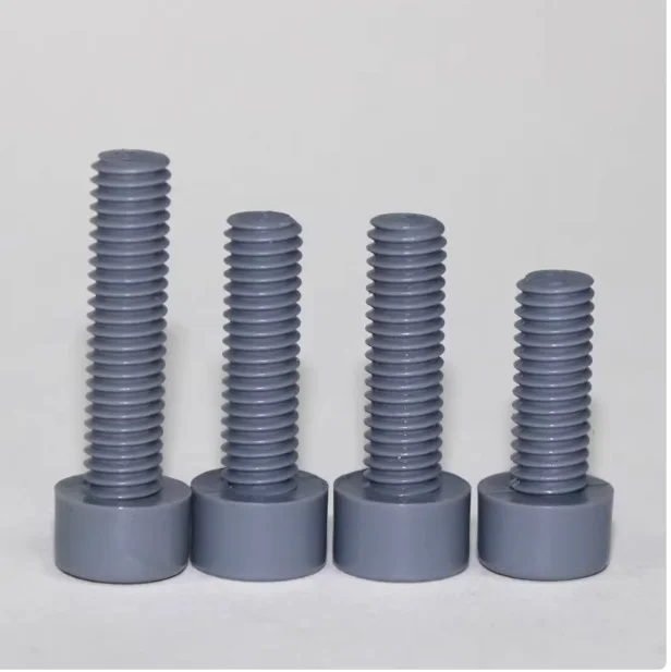 product high quality factory manufacture custom plastic screw peek pp pvdf nylon pc pa66 pvc pe screw injection molding screw478-57