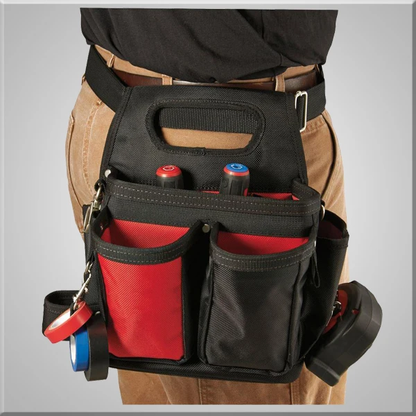 New High Quality 13 Pouch Tool Belt Bag Electrician Carpenter 