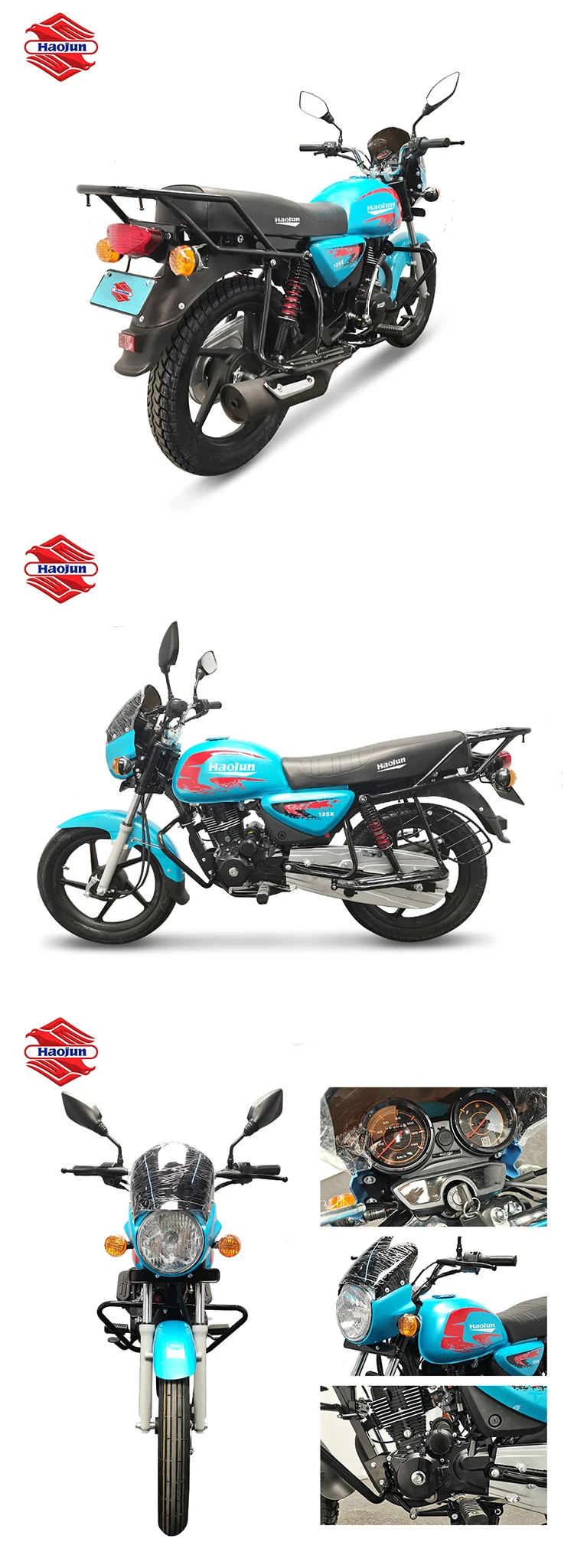 Boxer 1000 Haojun Factory 4 Stroke Bajaj Boxer Motorcycle 100cc Dirt Bike 150/cc ...