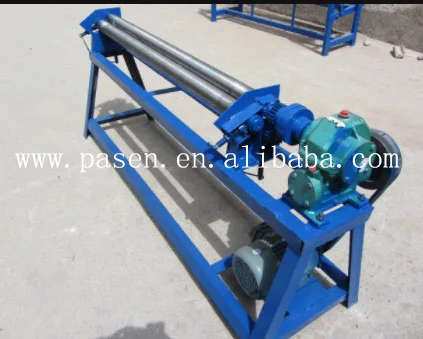 Electric 3 Roller Rolling Bending Machine Stainless Steel Processed Competitive Price