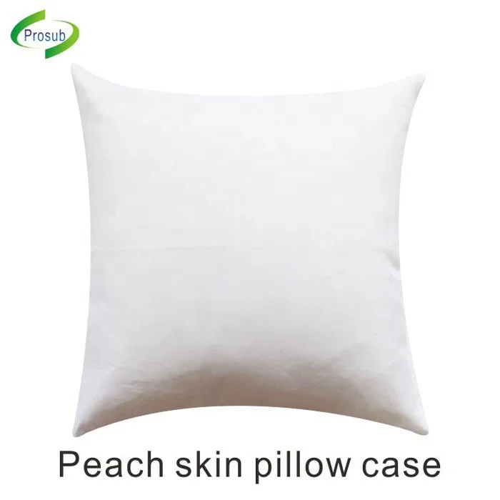 Prosub Sublimation Blank Pillow Cover Custom Peach Skin Polyester