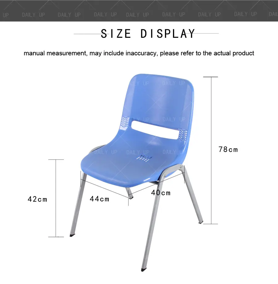 Wholesale Training Chair For Company Stackable And Breathable Metal Frame Student Chair For Tutoring And Meeting Conference Room