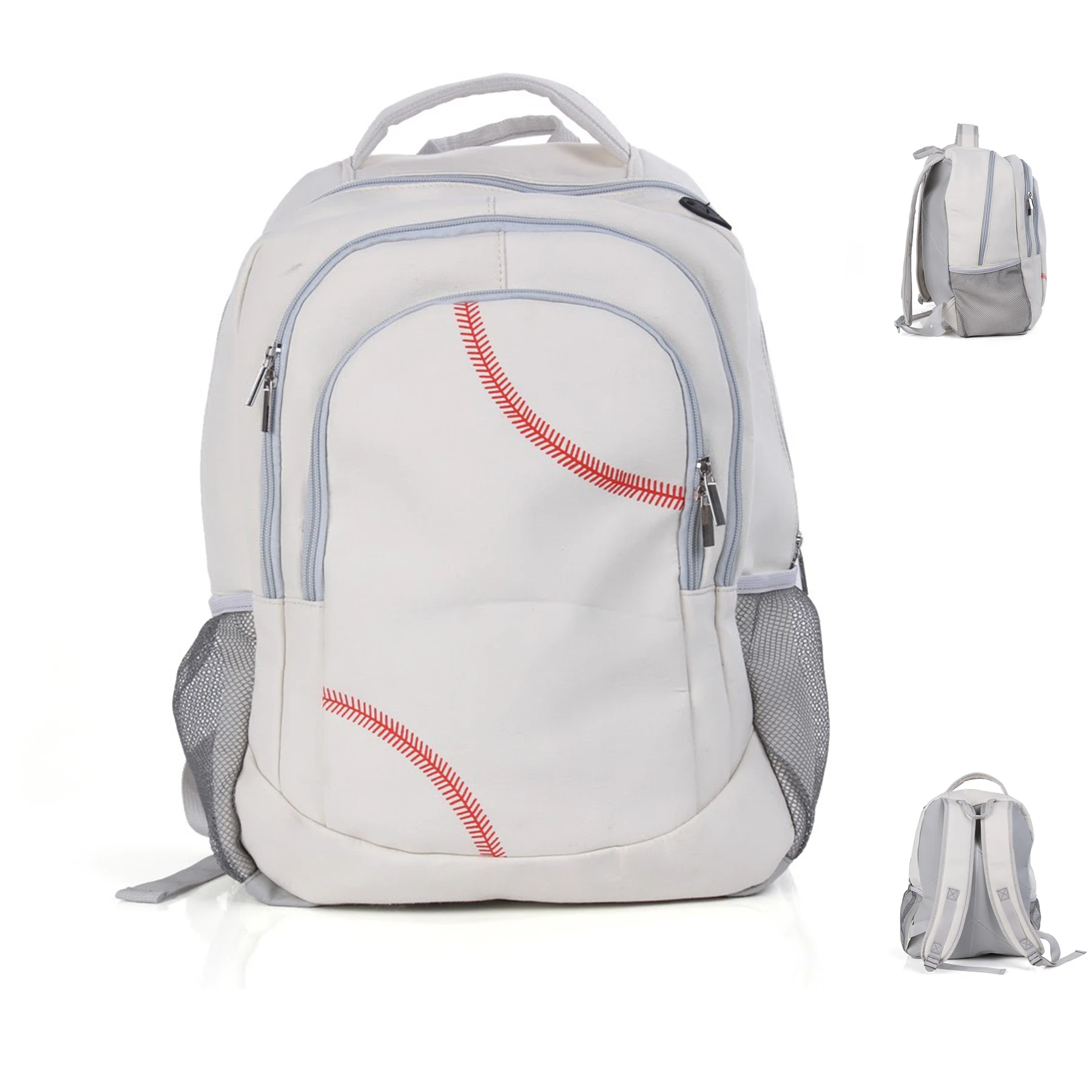 backpack with baseball design