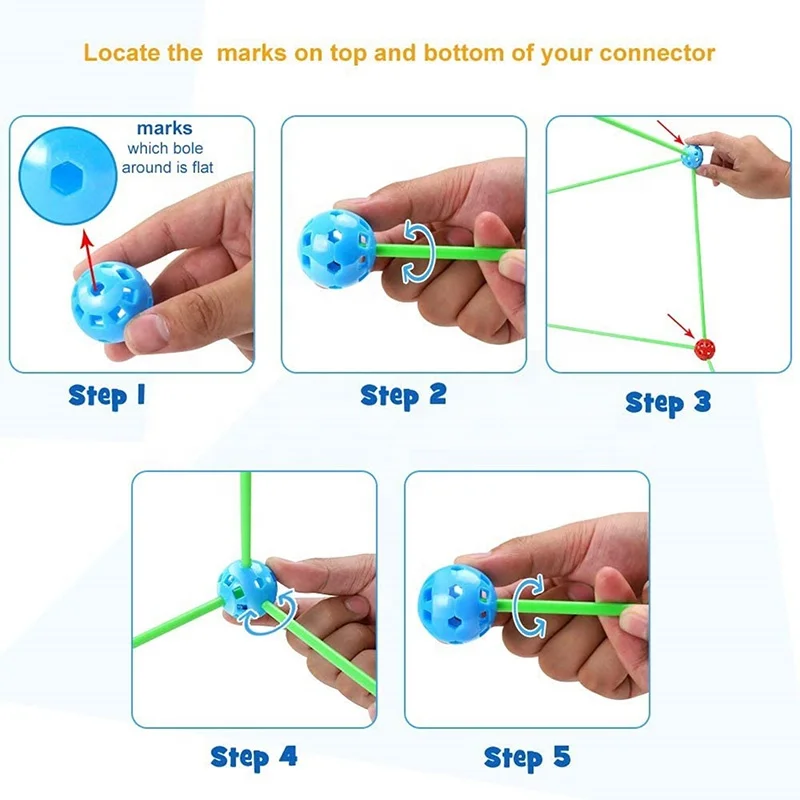 87 шт DIY палатка игрушка с отметками Игровой Набор для строительства площадка замок разработан специально для детей