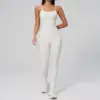 Chaleco blanco+leggings