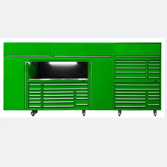 Wholesale tool boxes with large tool chest 12 gauge tool storage cabinet 72"