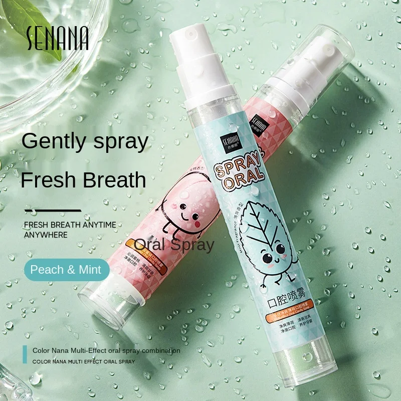 Чистый Натуральный фруктовый аромат, травяной ингредиент, спрей для полости рта