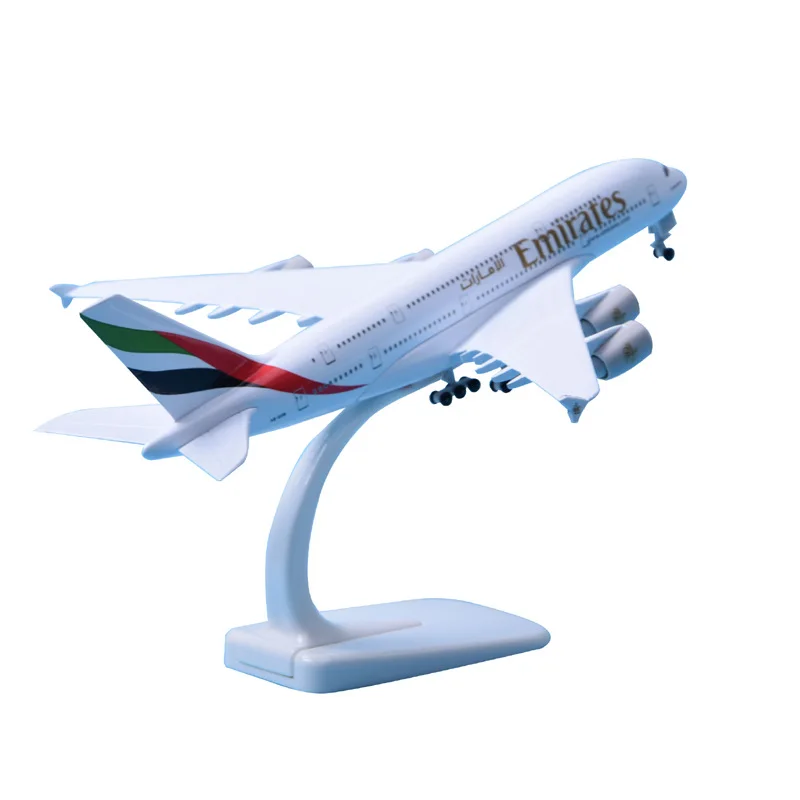 エミレーツ エアバスA380 1:400スケール ダイキャスト機模型 20cm