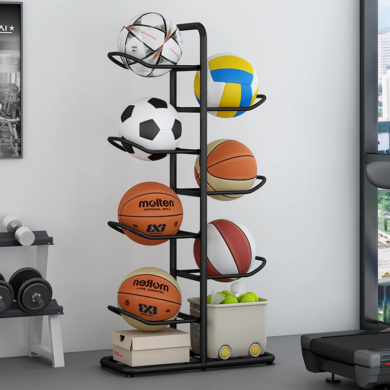 Aqrau Organisateur D'ÉQuipement De Sport, Porte Ballon Basket, Salle de