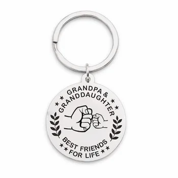 Christmas Hot Sale Gift For Grandpa 60th Birthday Gift To Grandpa Gifts Keychain For Grandpa