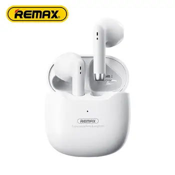 Remax ANC+ENC Noise reduction+Immersive Wireless charging TWS Stereo Wireless Earphone Handsfree Bluetooth 5.0 Wireless Earbuds