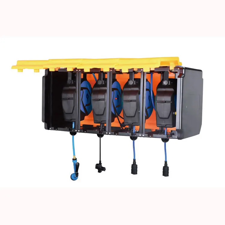 Buy Car Wash Equipment Combination Hose Reel Box/ Auto Free Combined Drum  Car Service Equipment/combined Reel Air Hosereel from P&G Imp. & Exp. Co.,  Ltd., China