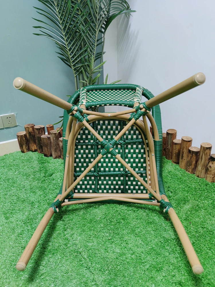 Manufacturer New Products Hot Selling High Quality Woven Beach Garden Terrace Modern Colorful Furniture Outdoor Rattan Chair