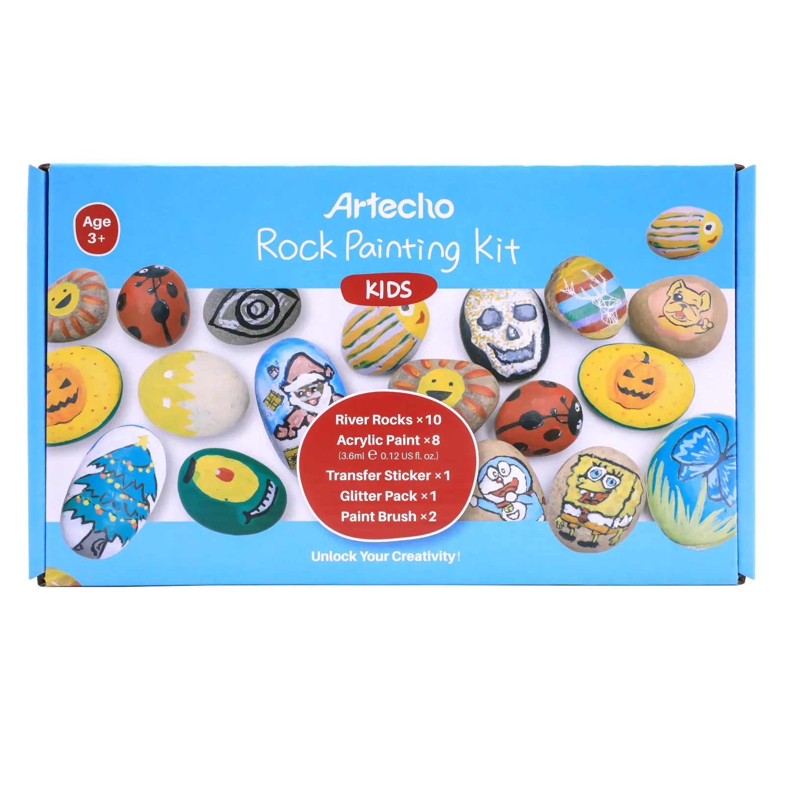 artecho hide & seek rock painting