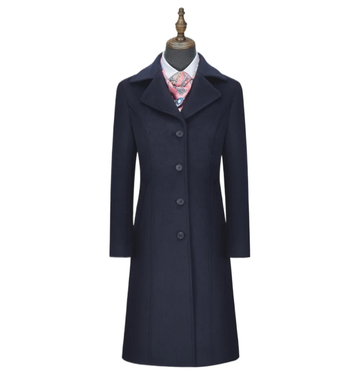 High- End Shirt Wool Warm Fashion Business Coat for Women