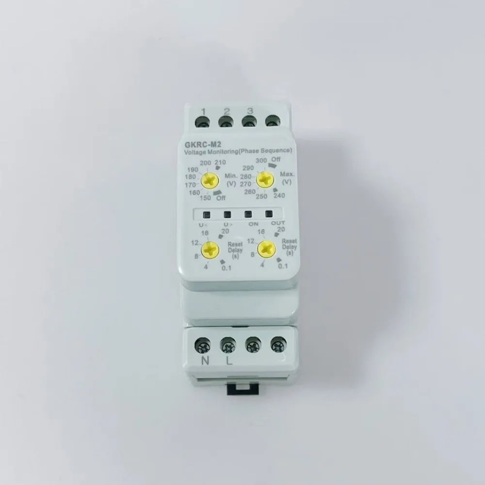 product gkrc 02 voltage monitoring relay phase failure relay monitoring relay-5